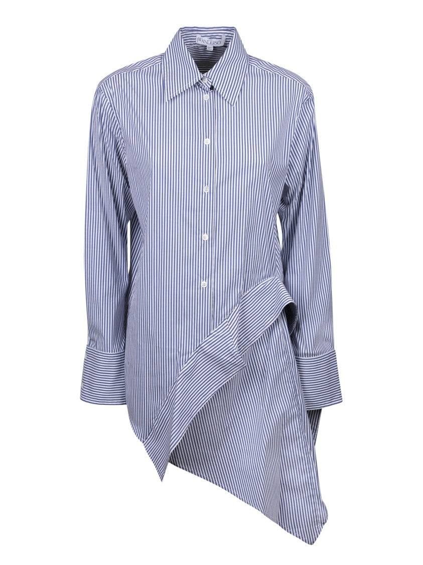 J. W. Anderson Blue Cotton Blend Shirt