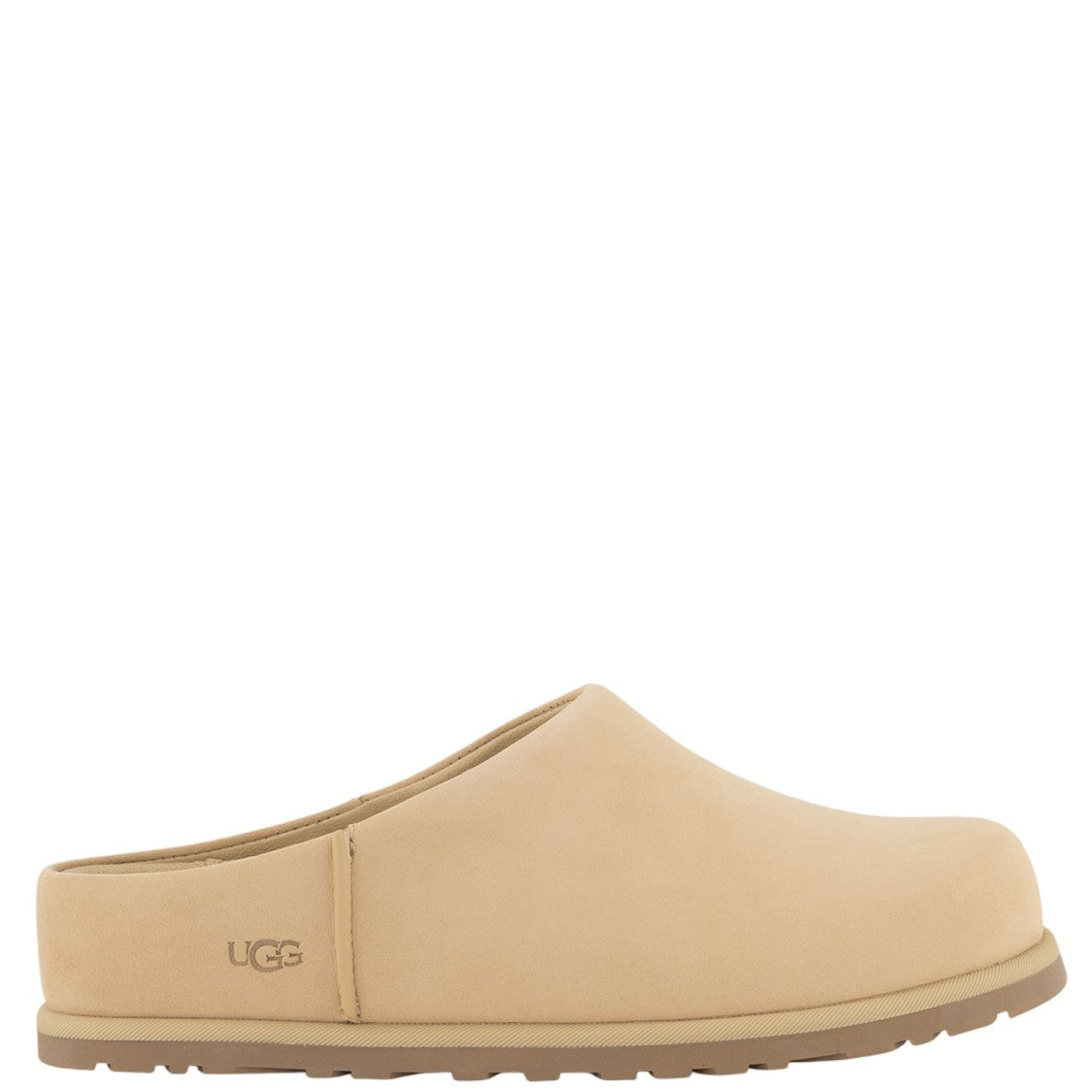 Ugg Slip-On Nubuck Leather Clogs With Eva Midsole