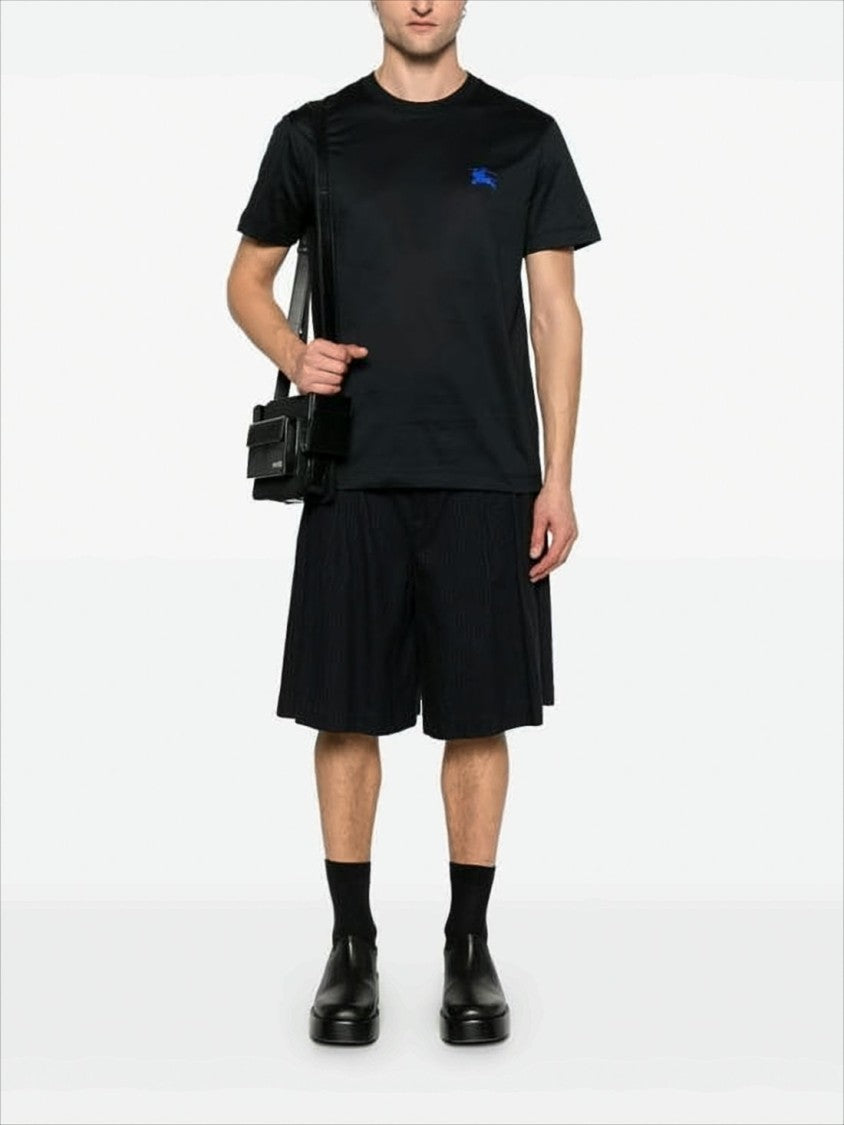 Burberry Short-Sleeve T-Shirt With Embroidered Logo