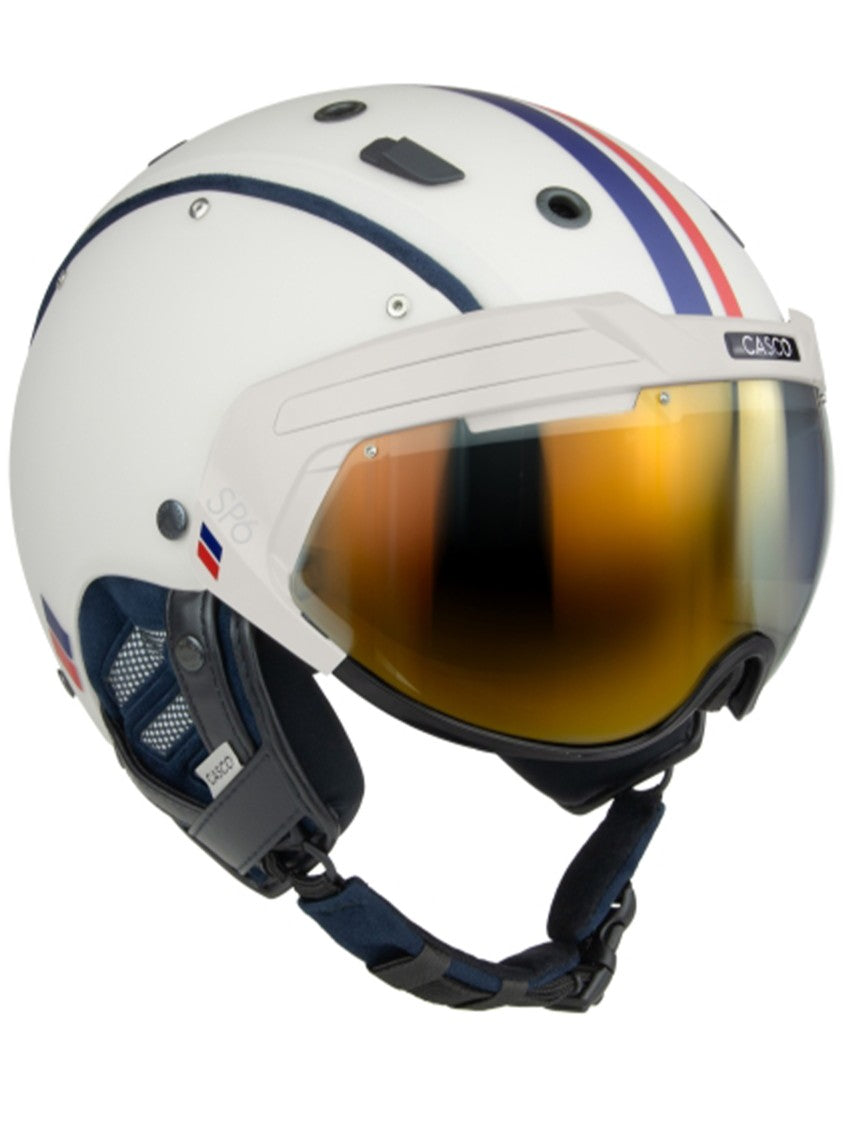 Casco Sp 6 Legend White Racing Helmet
