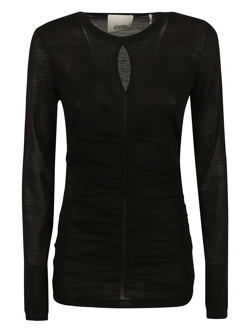 Isabel Marant Fitted Black Sweater