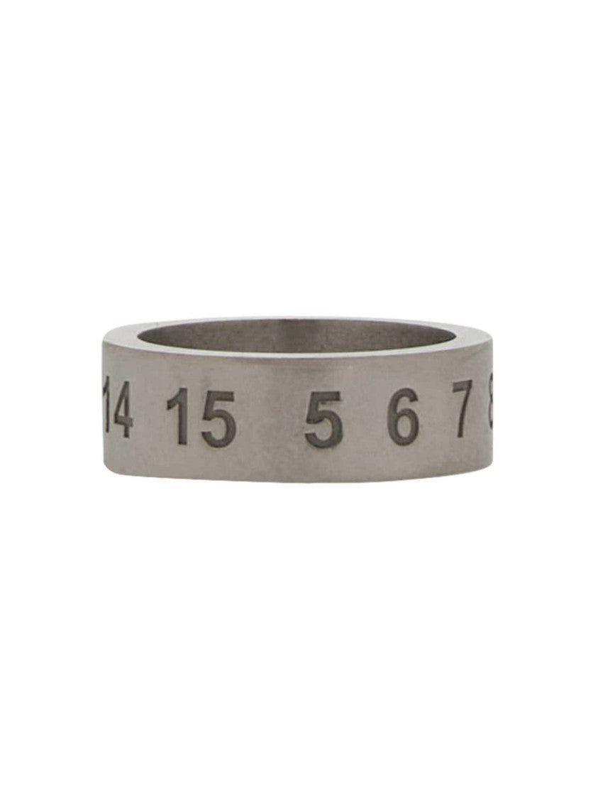 Maison Margiela Minimalist Silver Band Ring