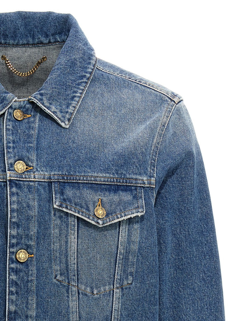 Golden Goose Logo Patch Denim Jacket