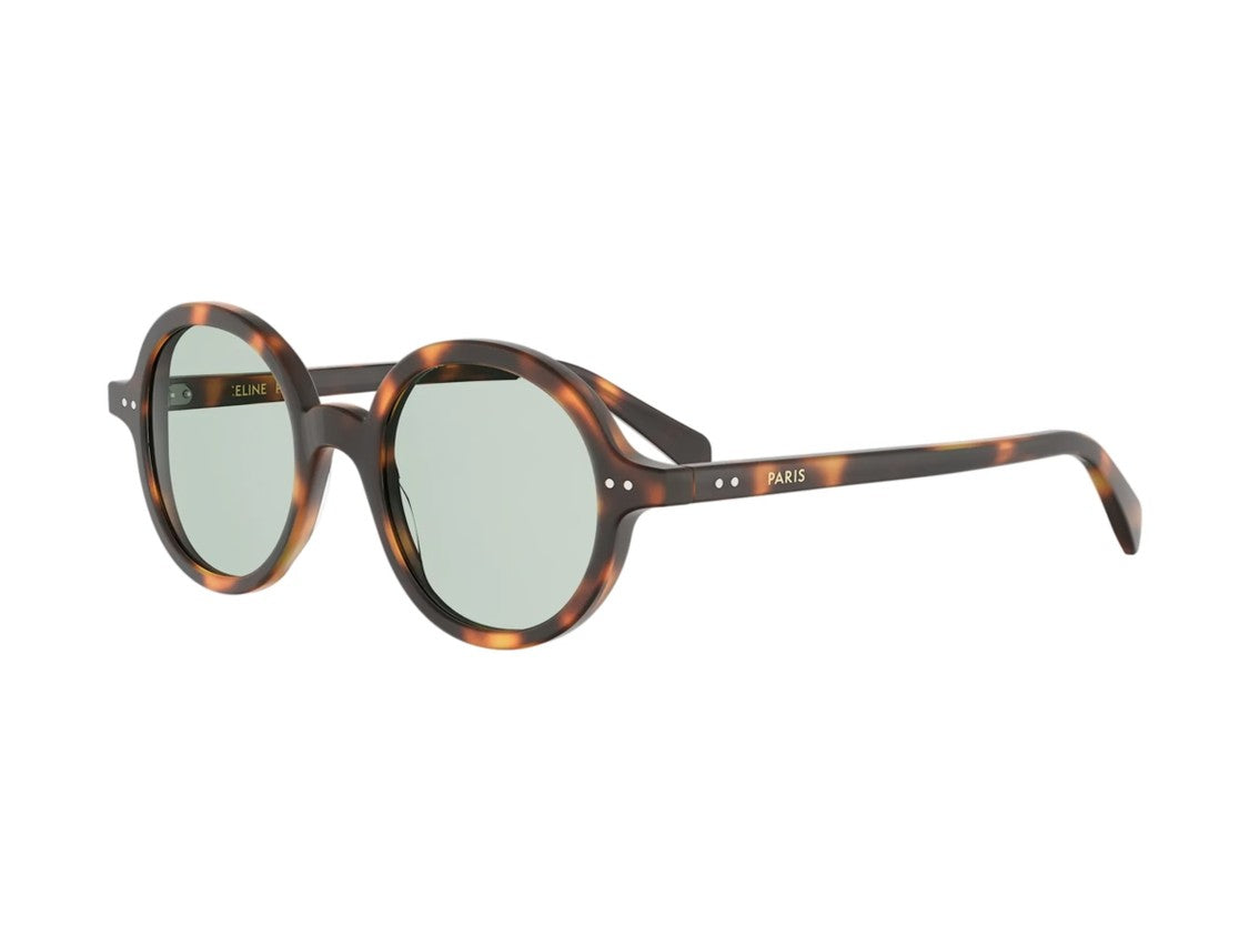 Celine Tortoiseshell Cl40365i Round Sunglasses