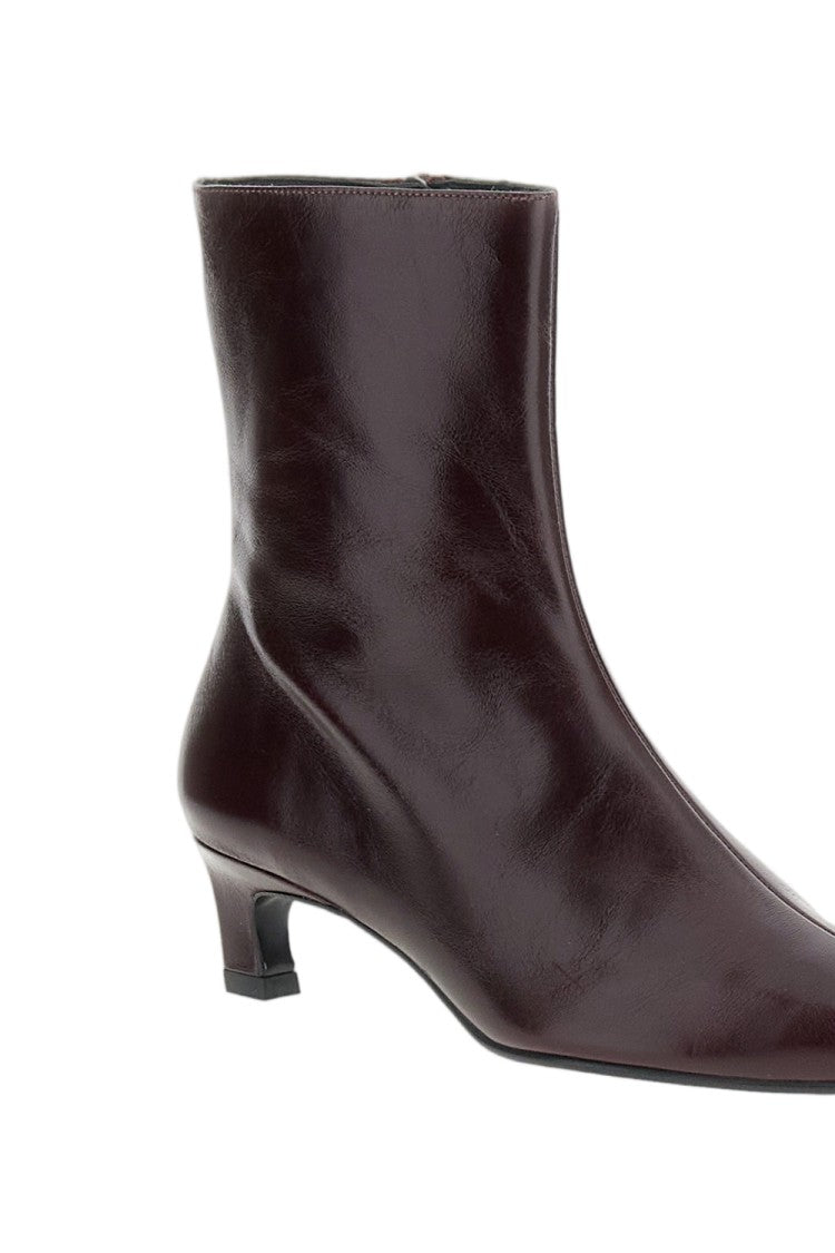 Alohas Burgundy Ambar Rift Leather Boots