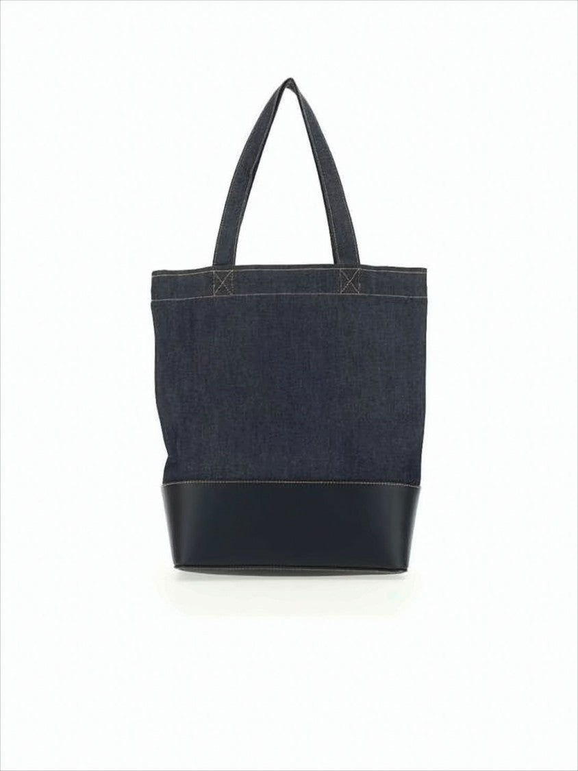 A.P.C. Structured Denim Tote Bag