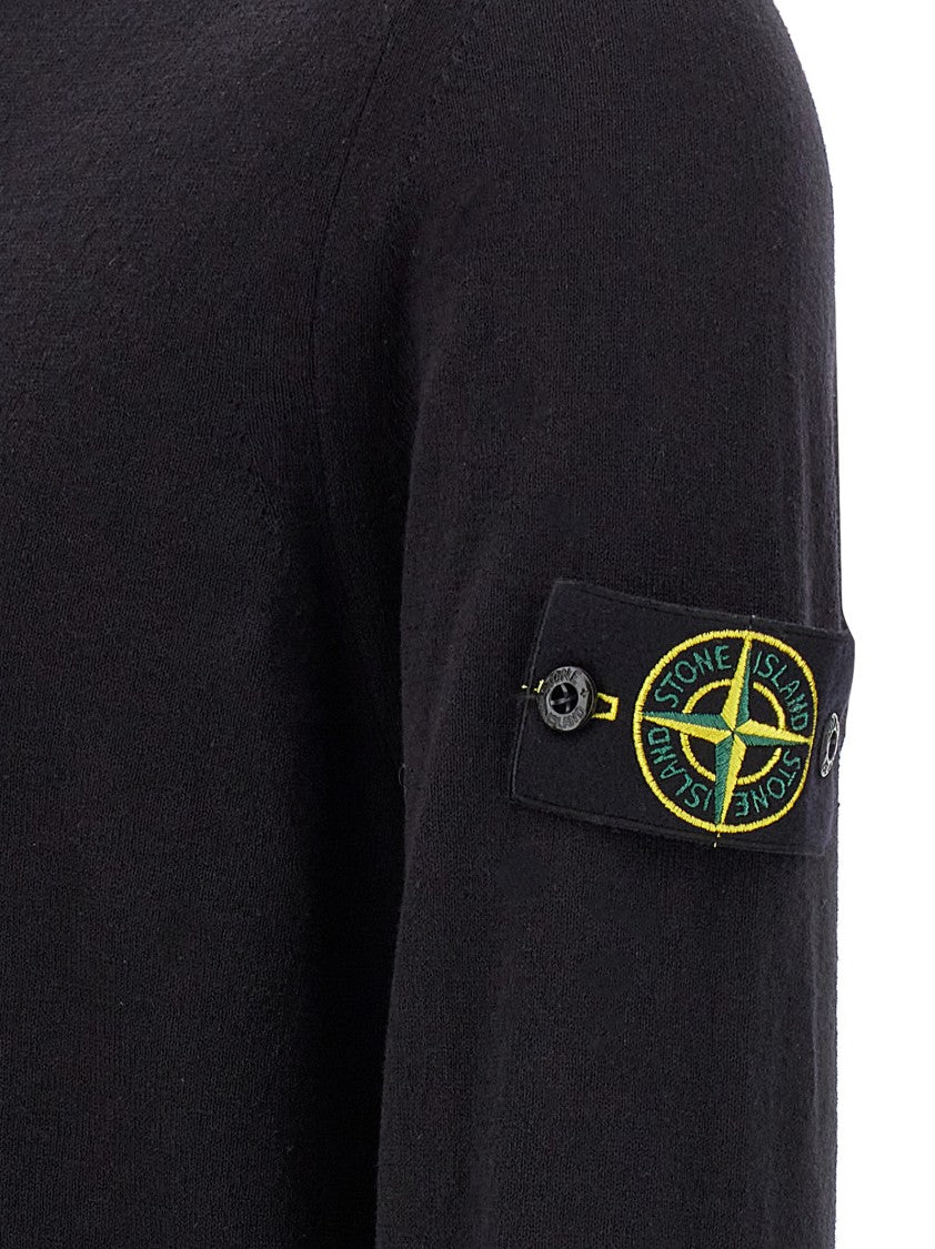 Stone Island Logo Badge Sweater