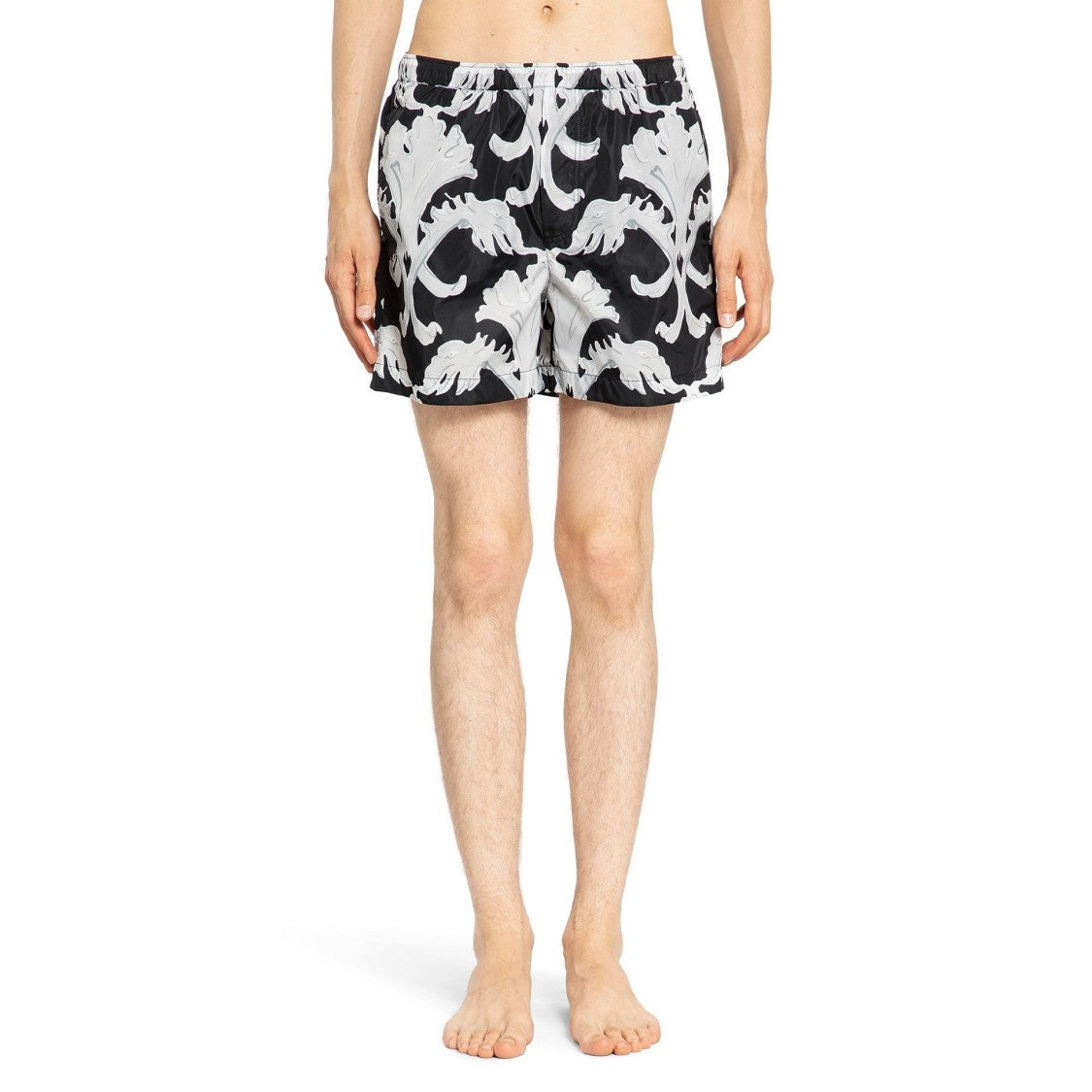 Valentino Metamorphos Wall-Print Swim Shorts