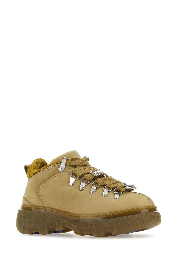 Burberry Biscuit Leather Sneakers