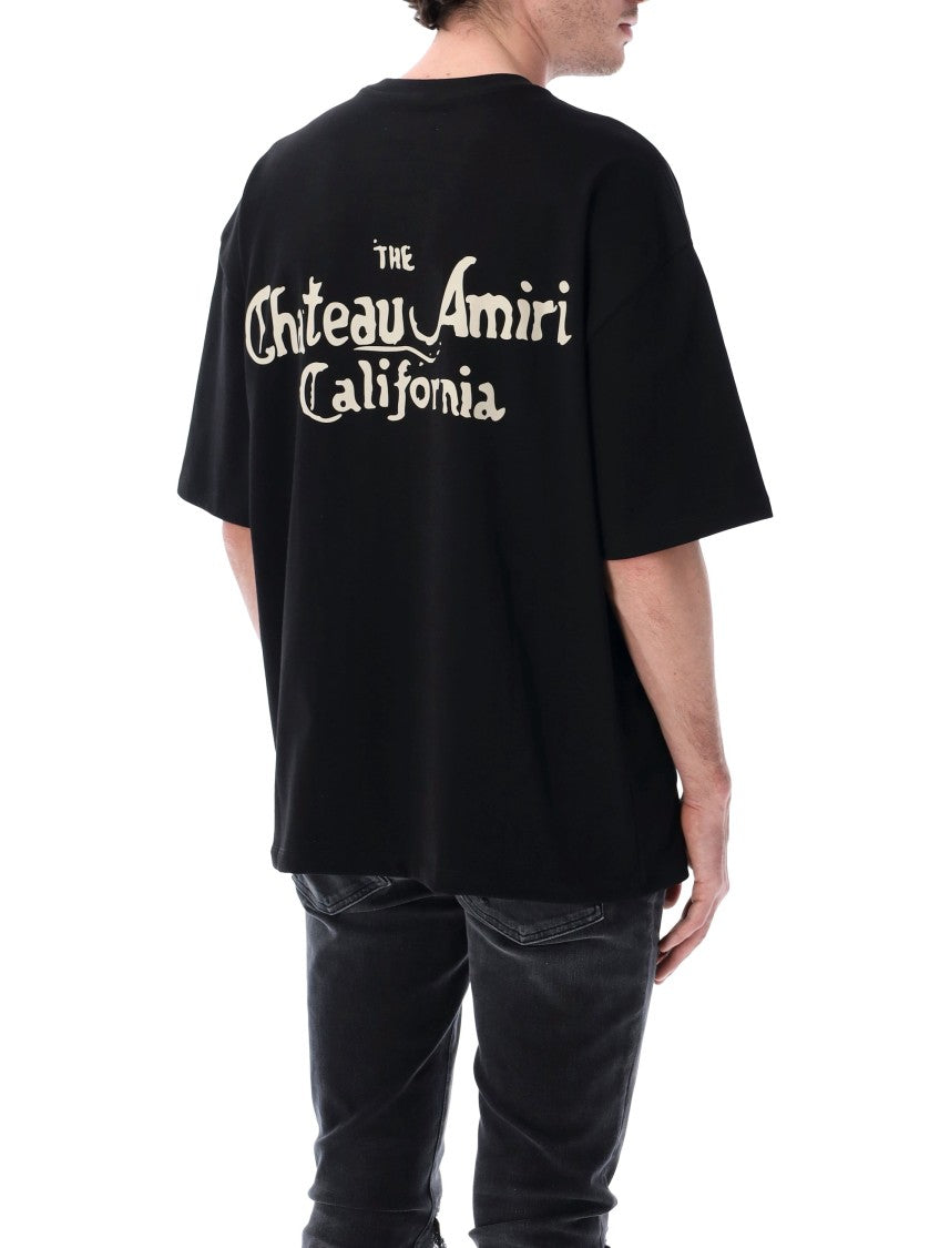 Amiri Ma Chateau Oversized Cotton T Shirt