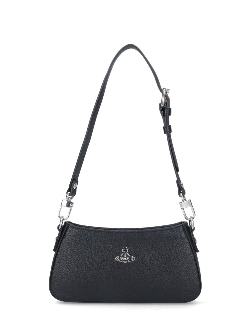 Vivienne Westwood Orb Shoulder Bag Black