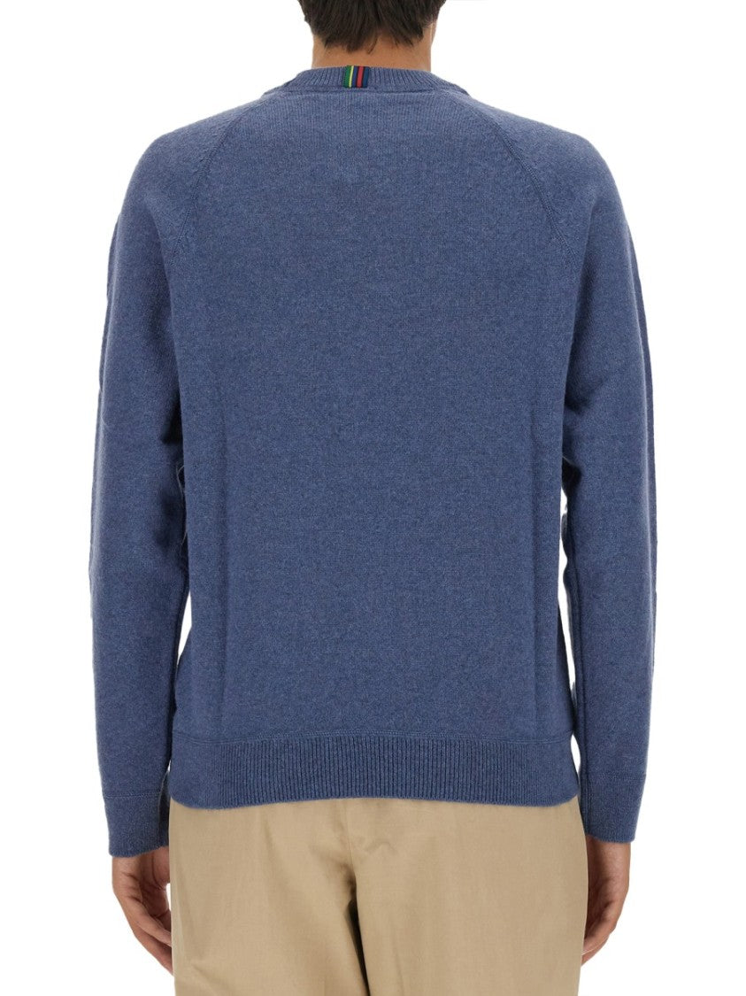 Ps Paul Smith Merino Wool Crew Neck Sweater