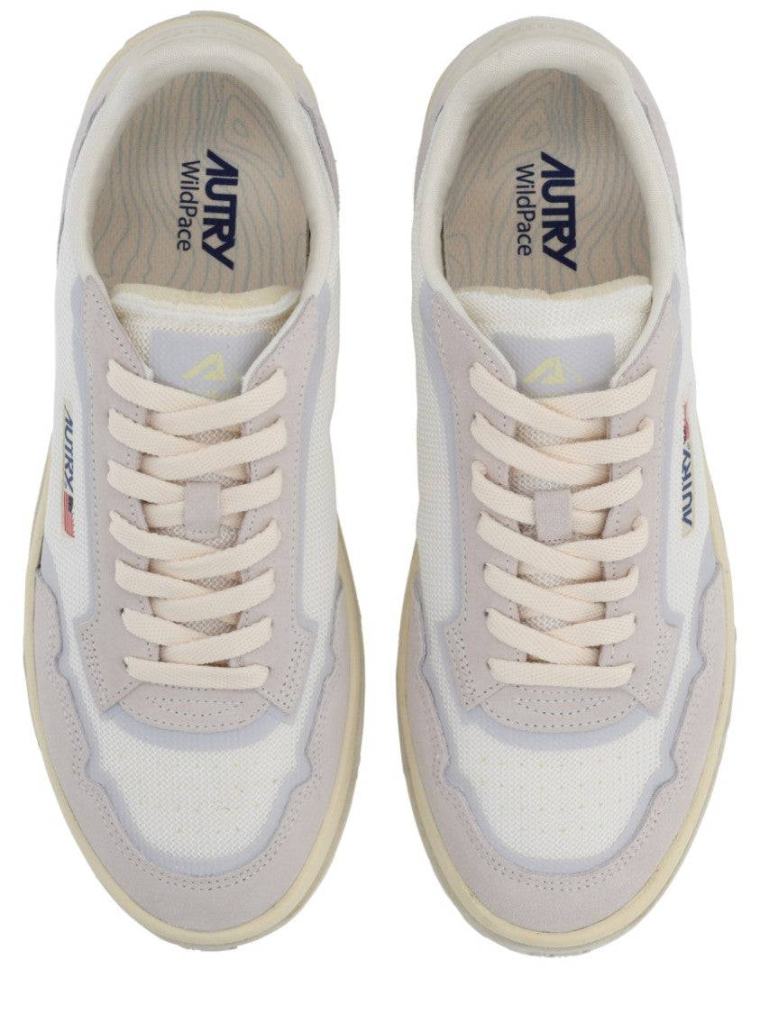 Autry Wildpace Low Suede Leather Tpu Low-Top Sneakers