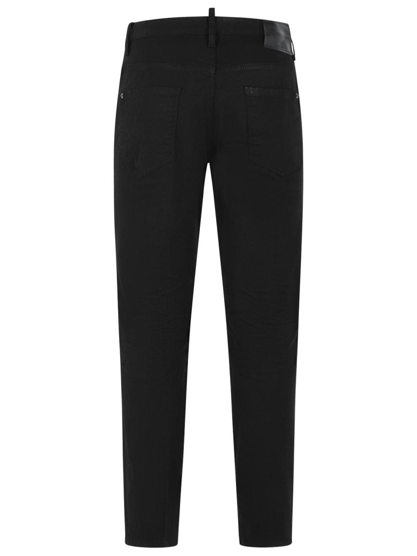 Dsquared2 'Skater' Black Cotton Jeans