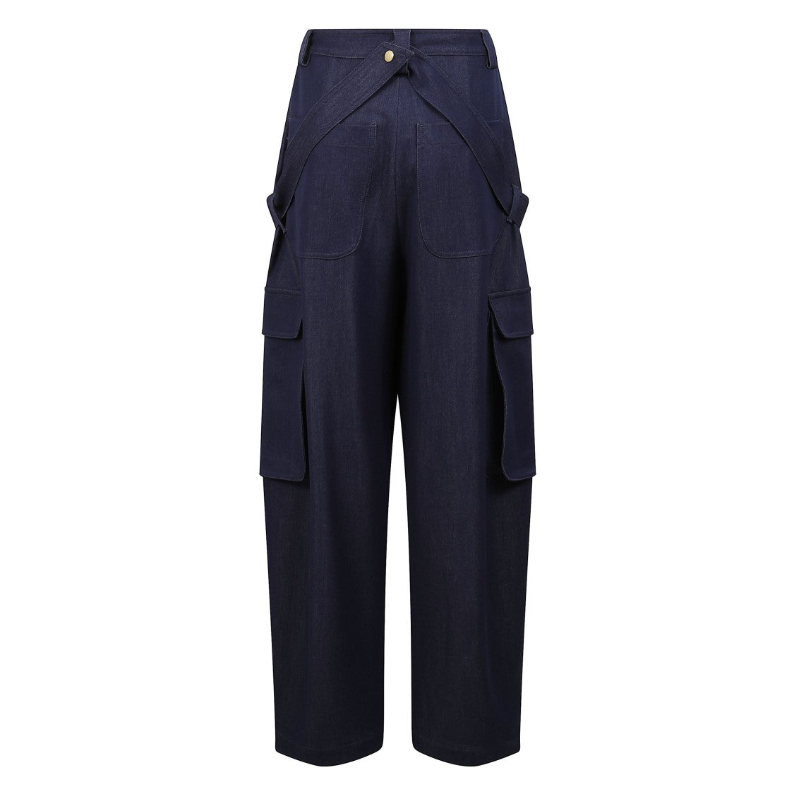 Darkpark Fluid Drape Wide-Leg Cargo Jeans