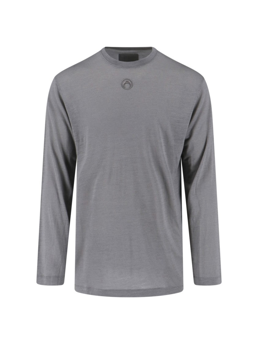 Marine Serre 2-Piece T-Shirt & Tank Top Set – Grey/Red/Black