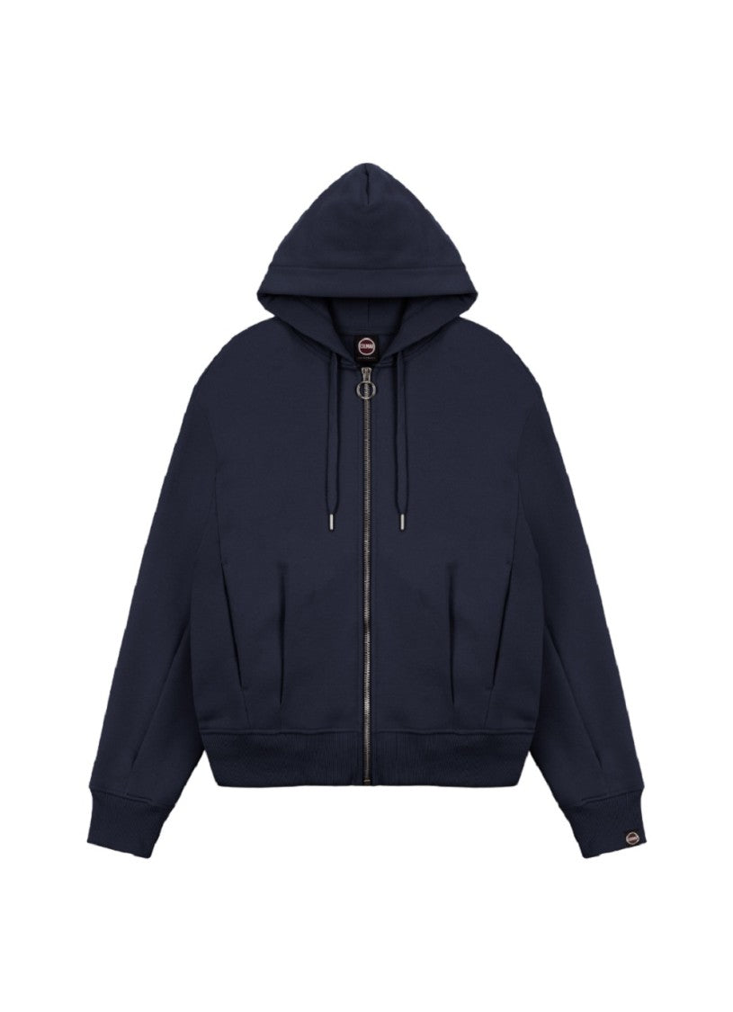 Colmar Originals Comfortable Blue Hoodie With Adjustable Drawstring