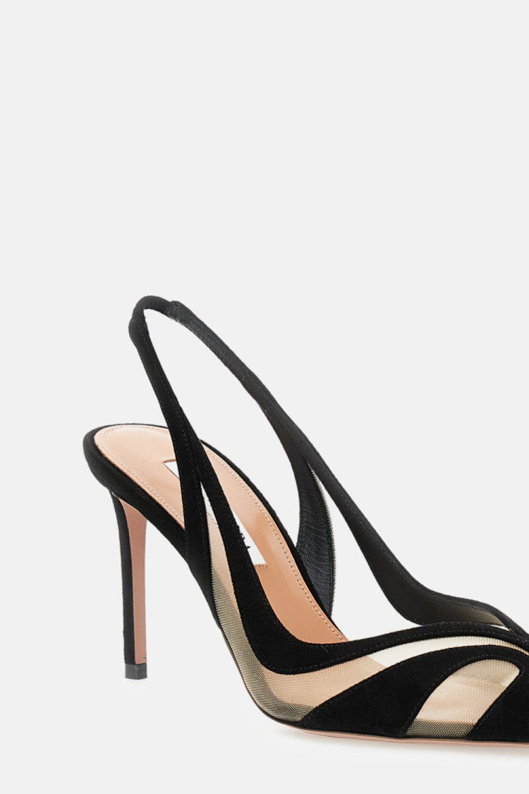 Aquazzura Lune Sling 85