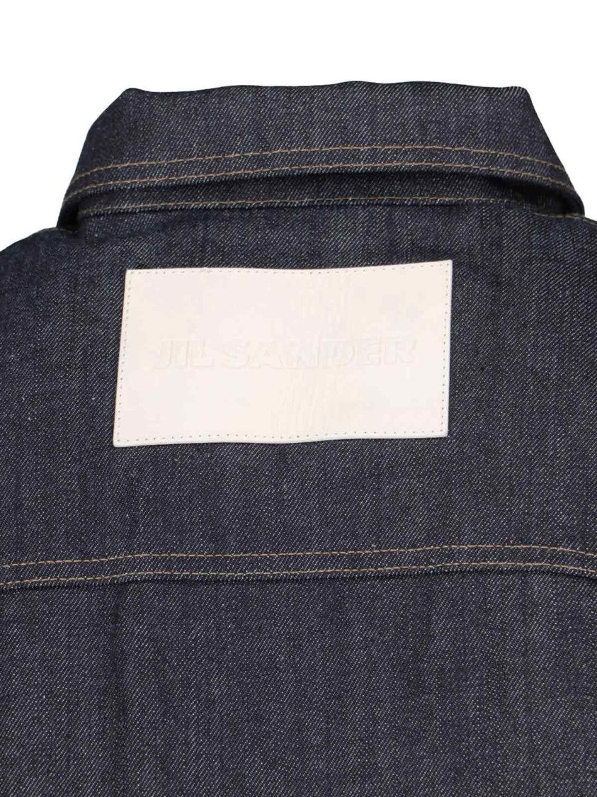 Jil Sander Denim Overshirt Jacket – Blue
