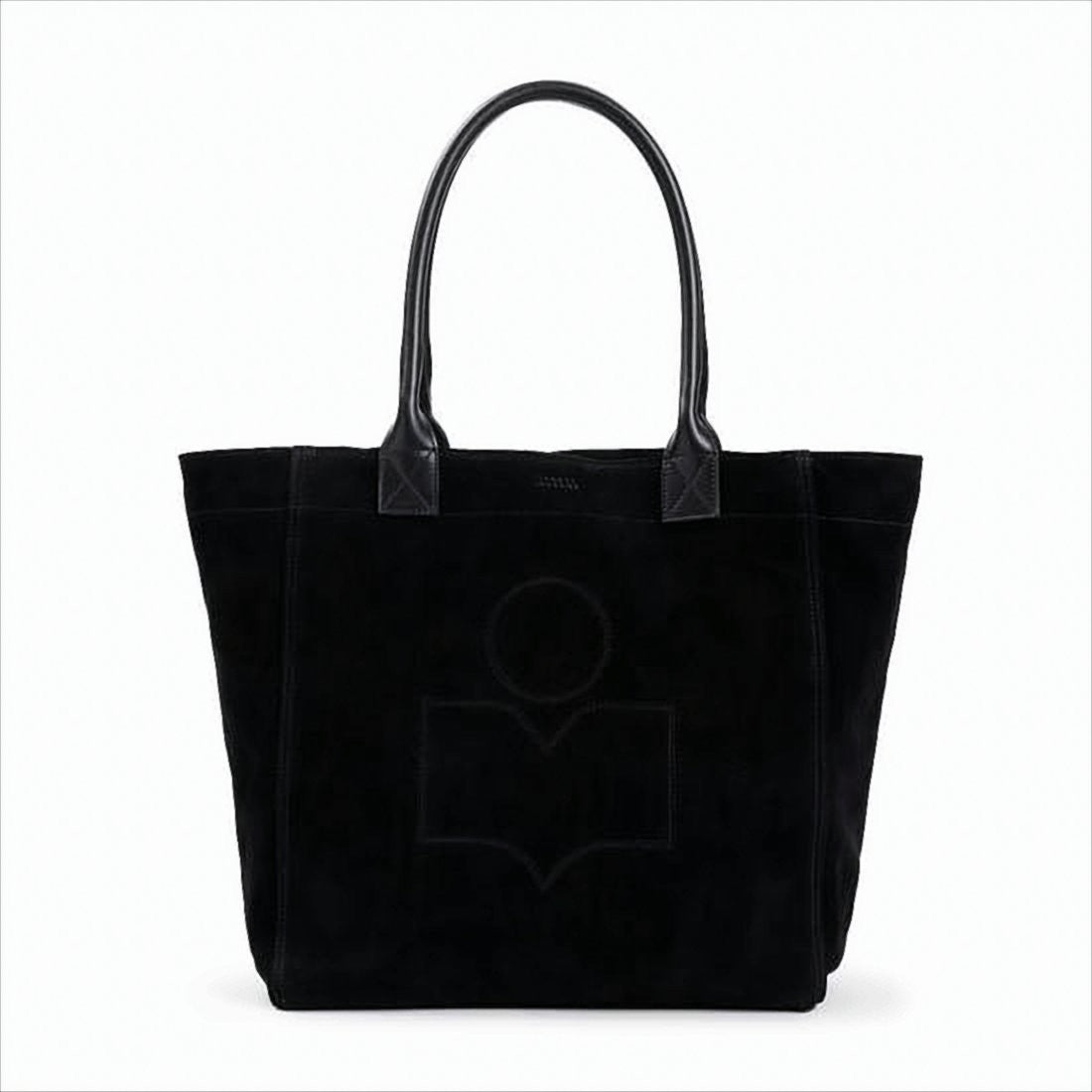 Isabel Marant Soft Suede Tote Bag With Sturdy Leather Handles