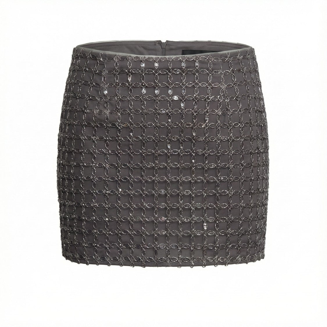 Rotate Matilda Beaded Mini Skirt