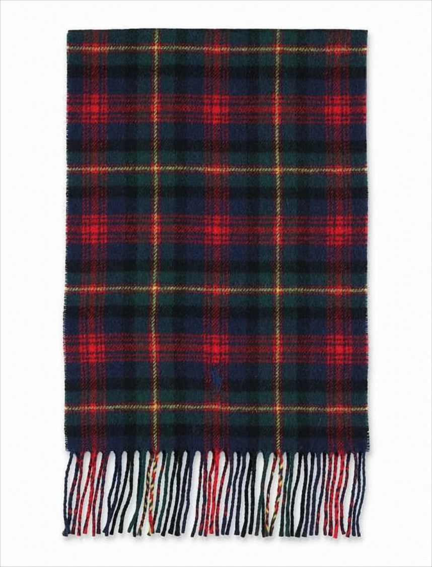 Polo Ralph Lauren Classic Tartan Plaid Scarf