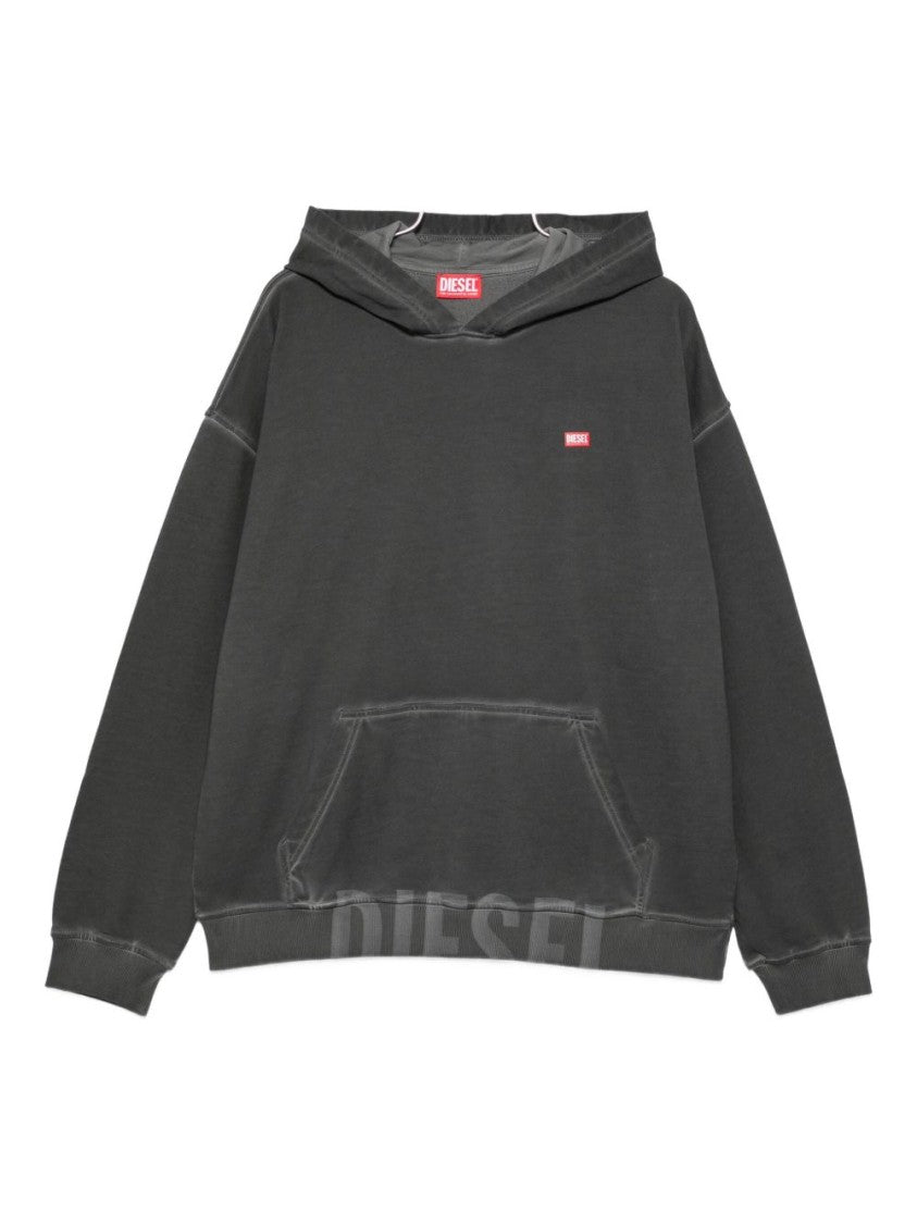 Diesel Relaxed-Fit Hooded Sweatshirt With Kangaroo Pocket
