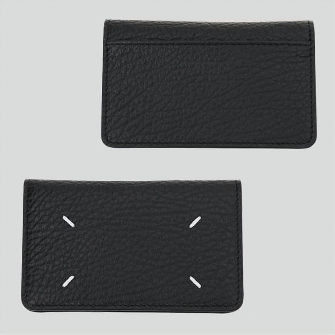 Maison Margiela Textured Cow Leather Wallet With Minimalist Design