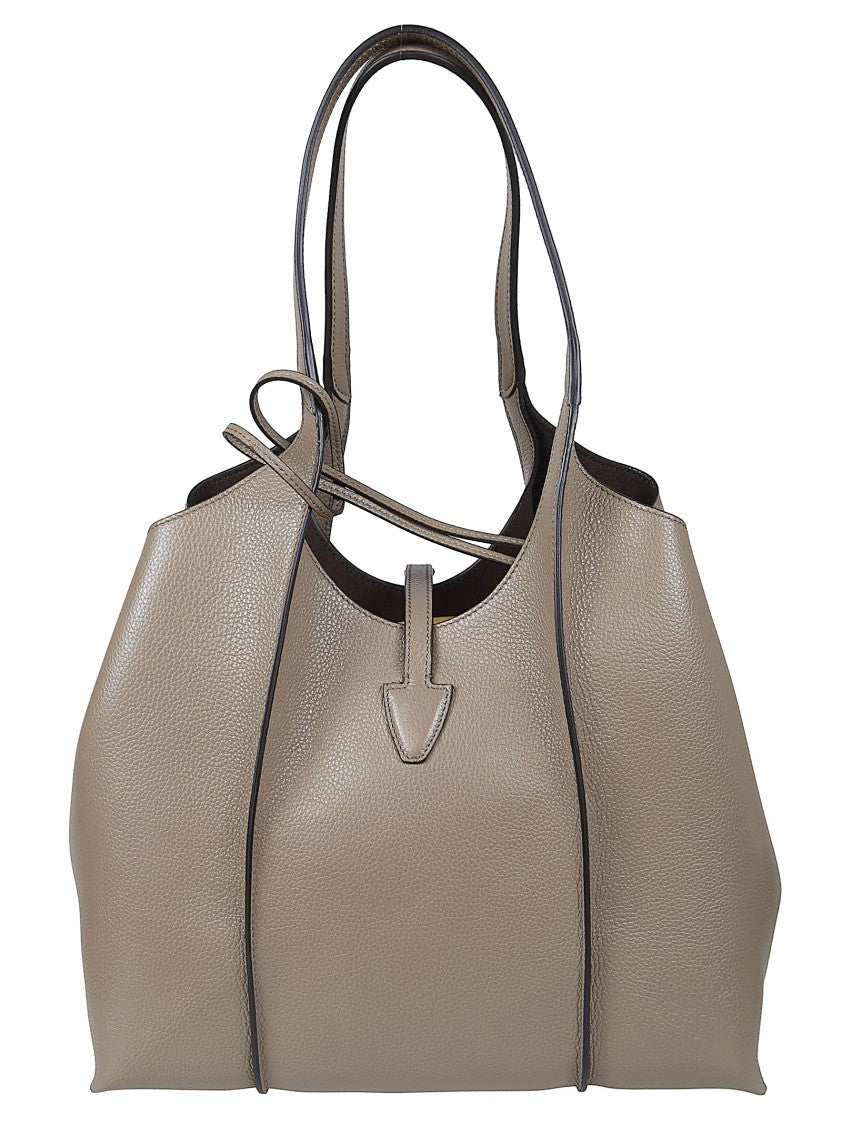 Tod's Textured Leather Tote Bag