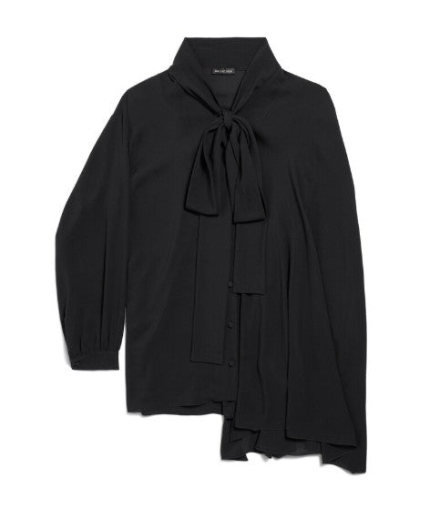 Balenciaga Flowing Black Shirt