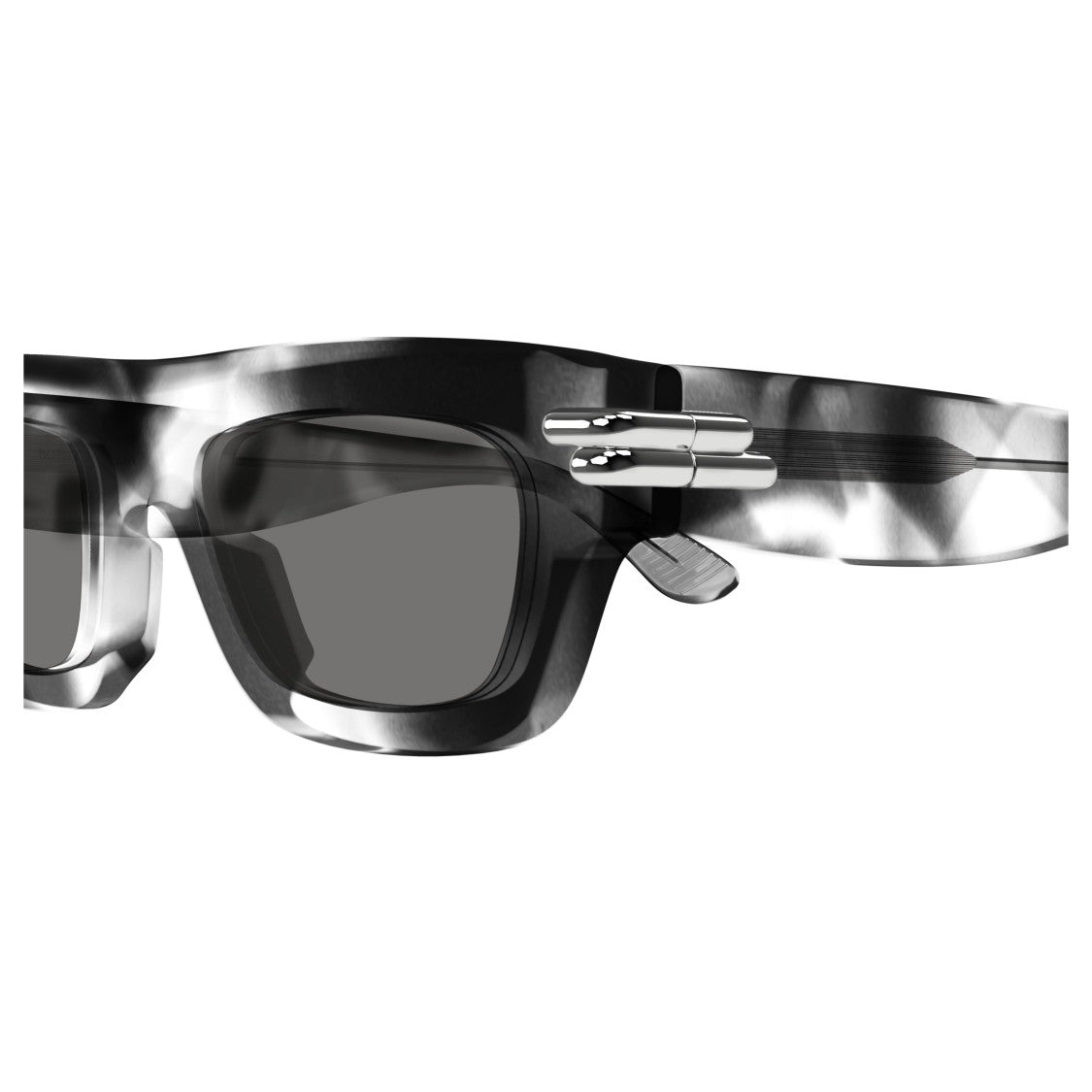 Bottega Veneta Bv1321s Rectangular Frame Sunglasses