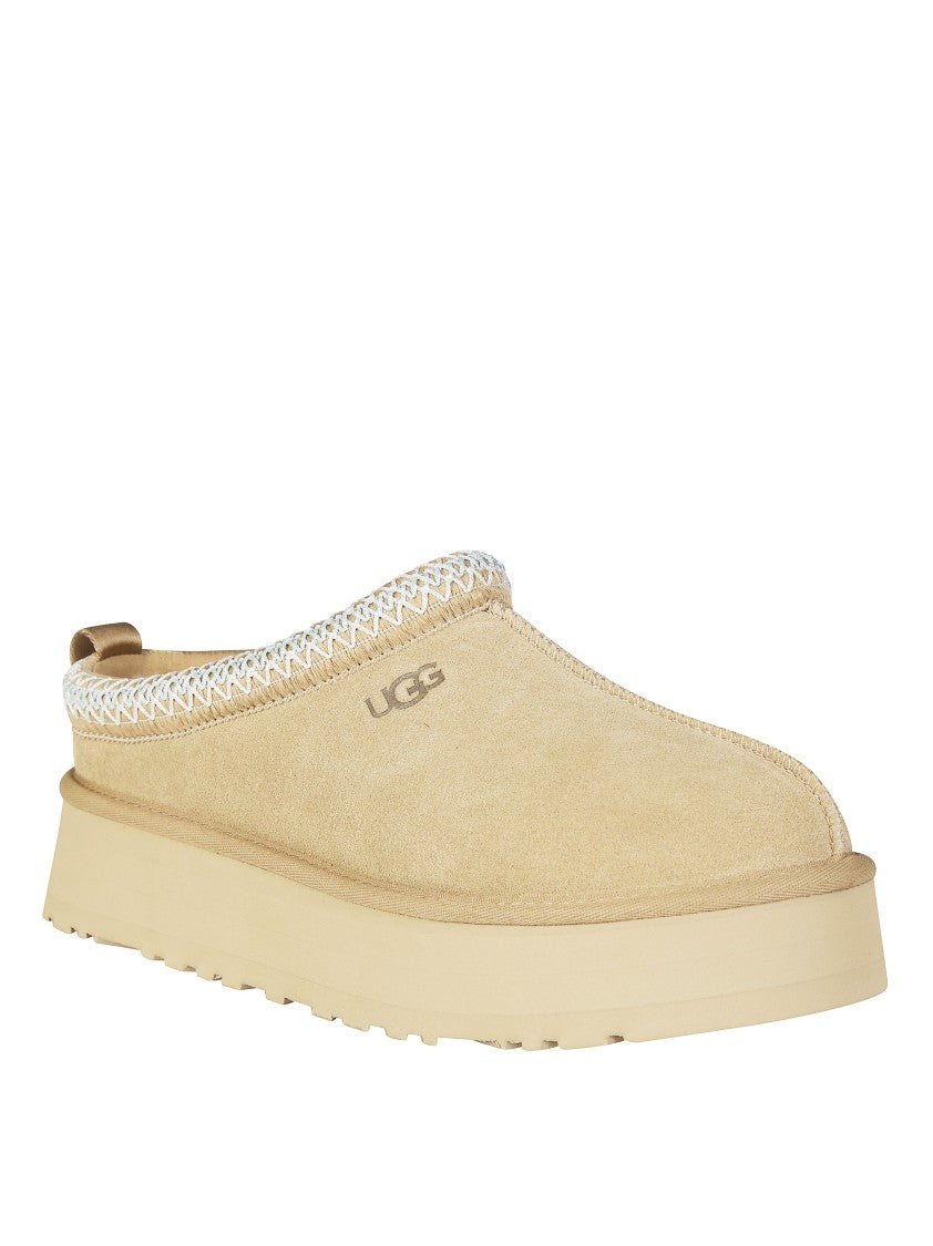 Ugg Tazz Ii Suede Decorative Zigzag Slip-On Flats