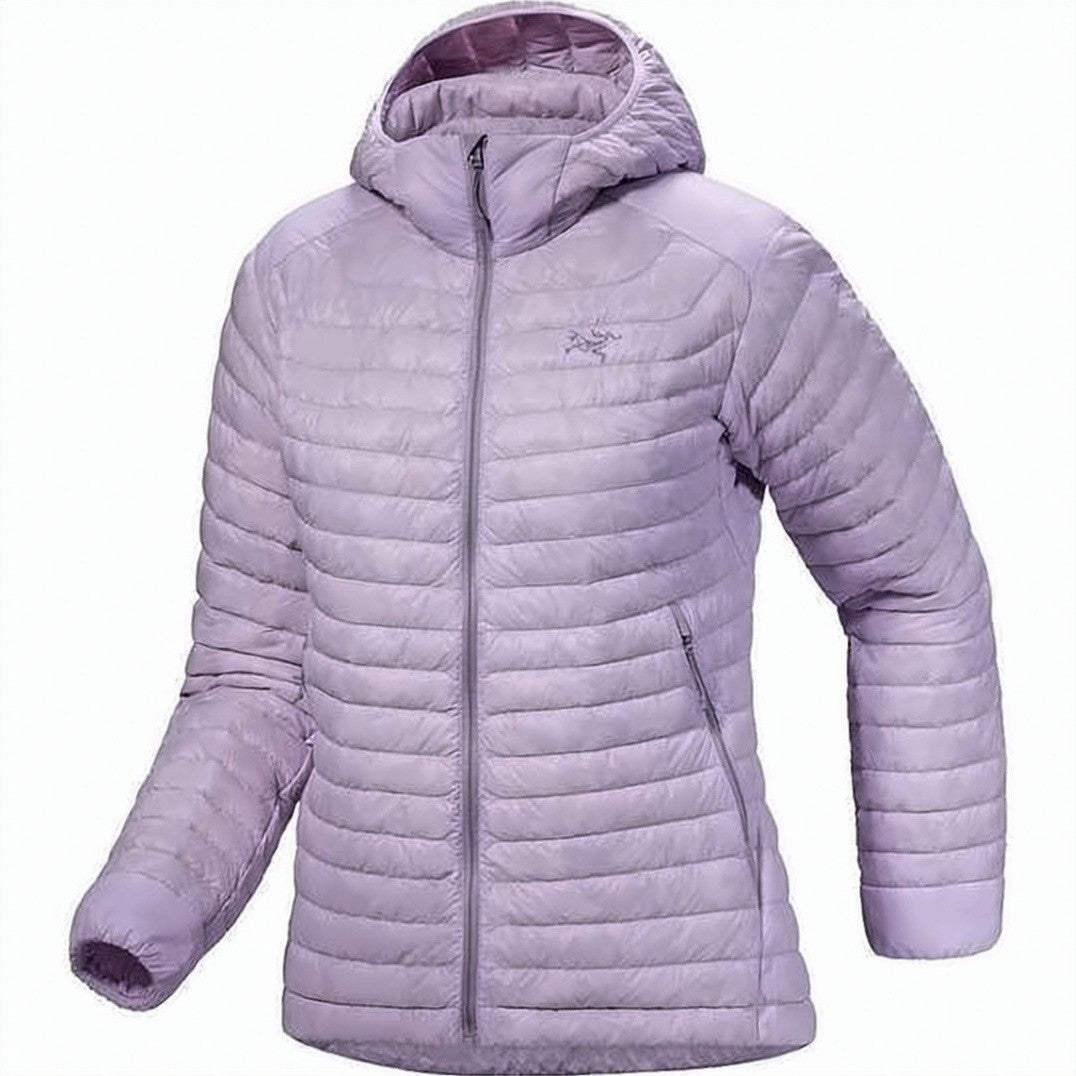 Arc'teryx Lightweight Quilted Jacket With Hood And Zippered Pockets