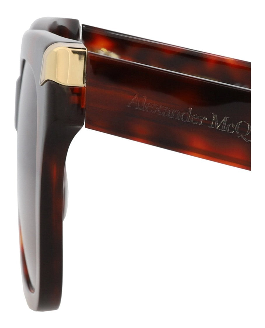 Alexander Mcqueen Square-Frame Recycled Acetate Sunglasses