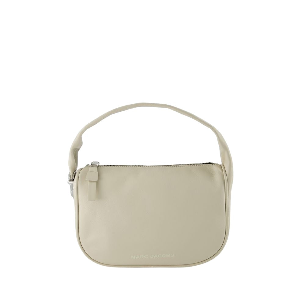 Marc Jacobs Pushlock Mini Hobo Bag - Cloud White - Leather