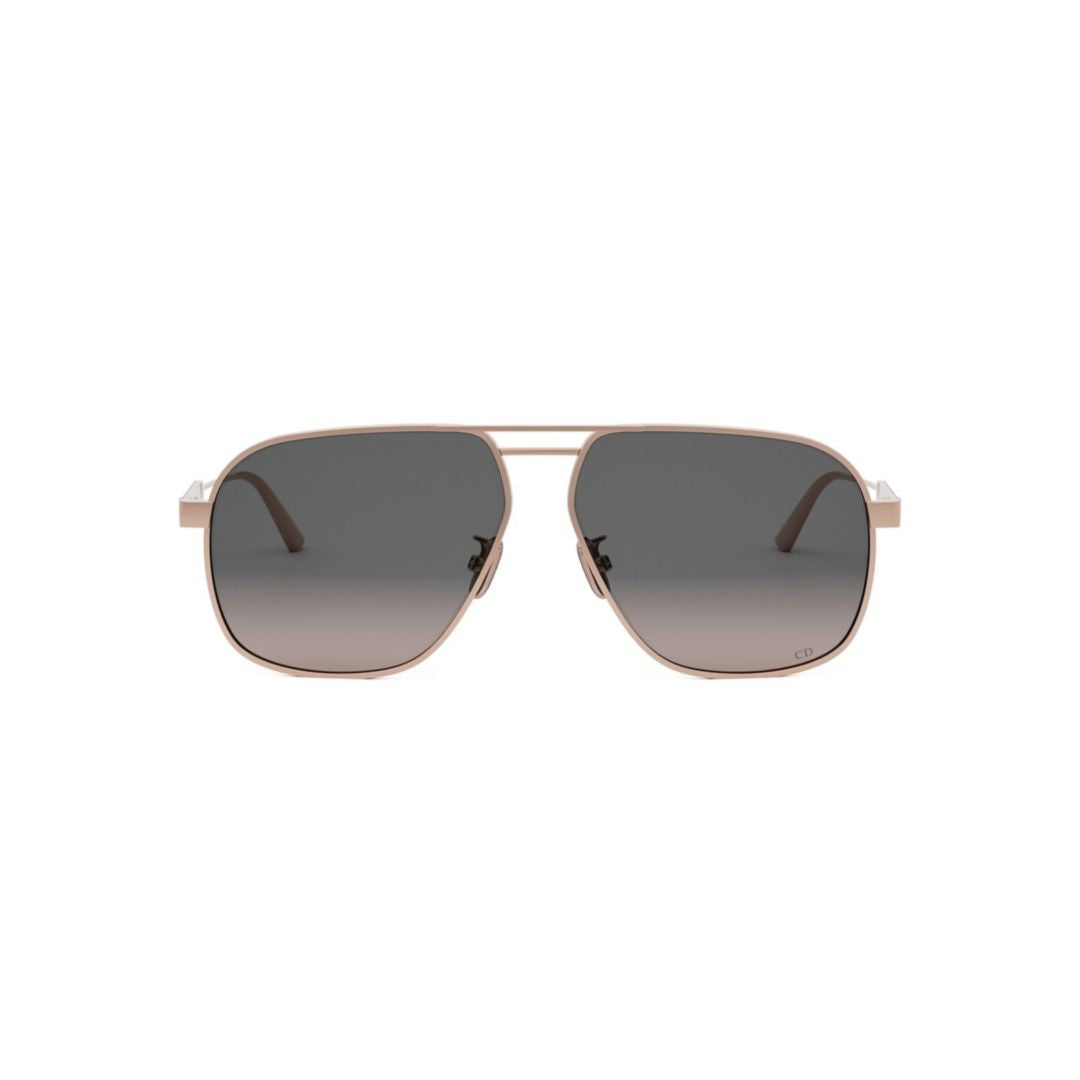 Dior Cannage A3u Modern Aviator Sunglasses