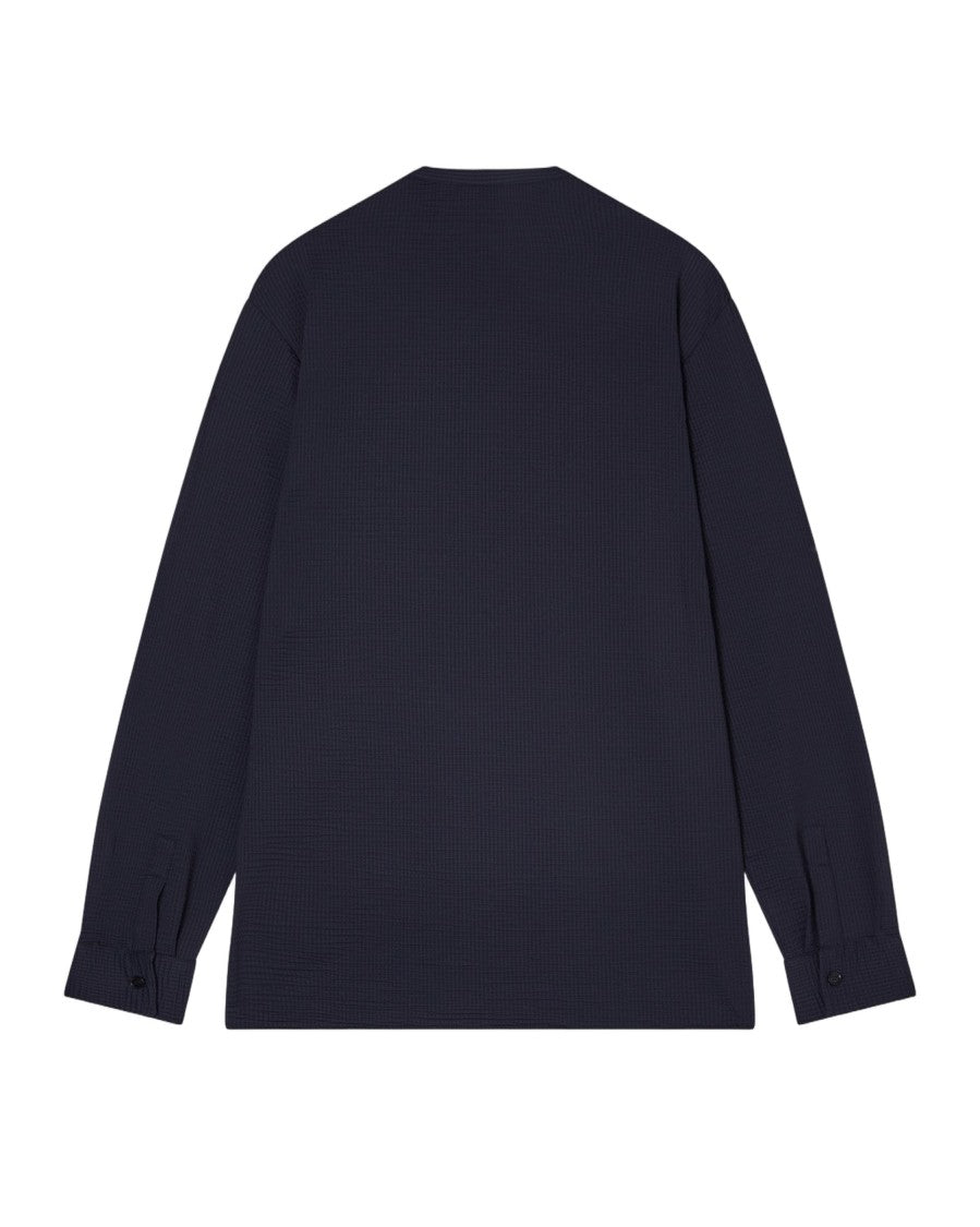 Emporio Armani Classic Collar Shirt With Concealed Placket