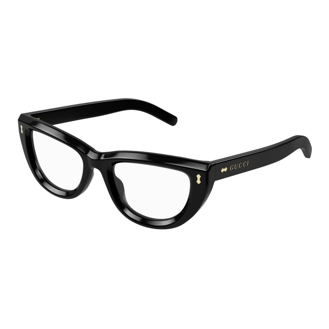 Gucci Gg1521o Bold Black Acetate Eyeglasses
