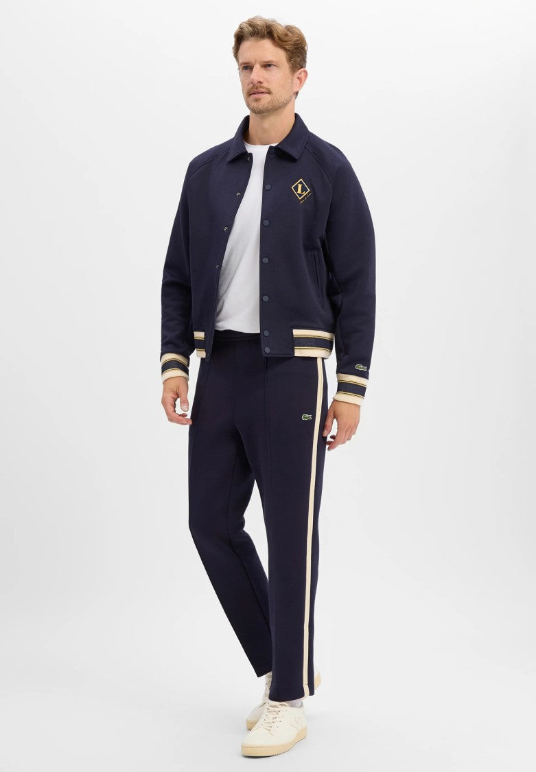 Lacoste Americane Navy Blue Varsity Jacket