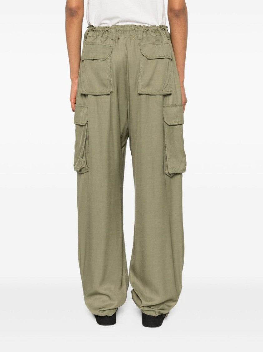 Golden Goose Wide-Leg Trousers With Functional Cargo Pockets