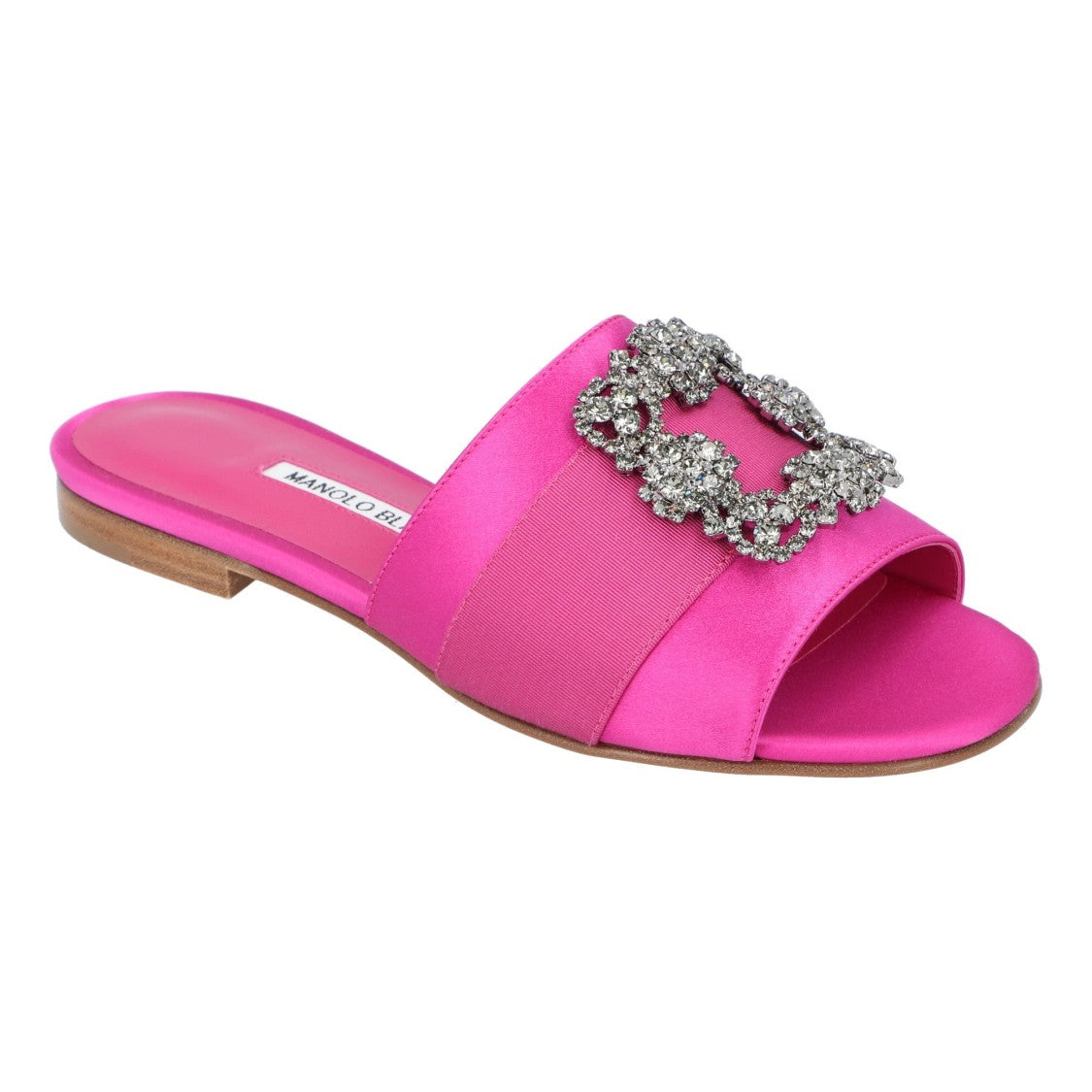 Manolo Blahnik Martamod Flat Purple