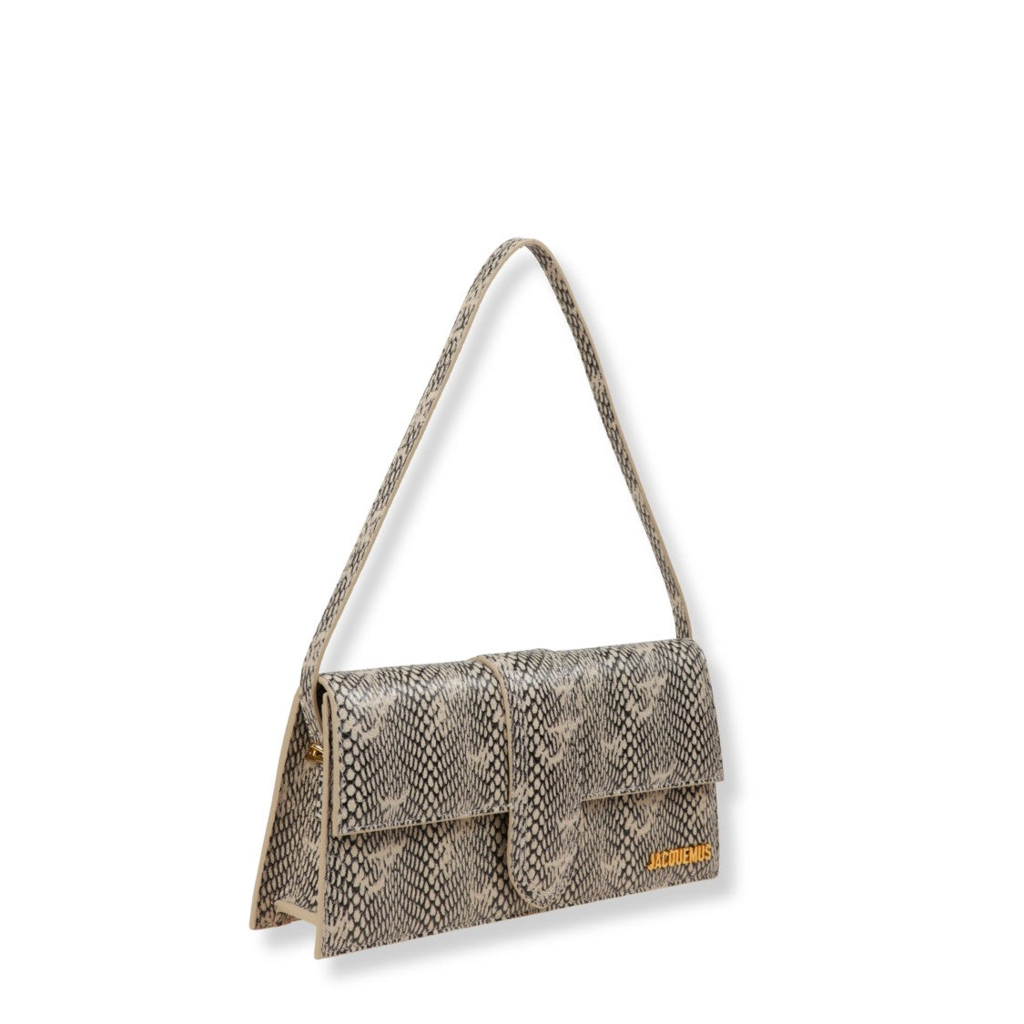 Jacquemus Le Bambino Long Python-Effect Bag