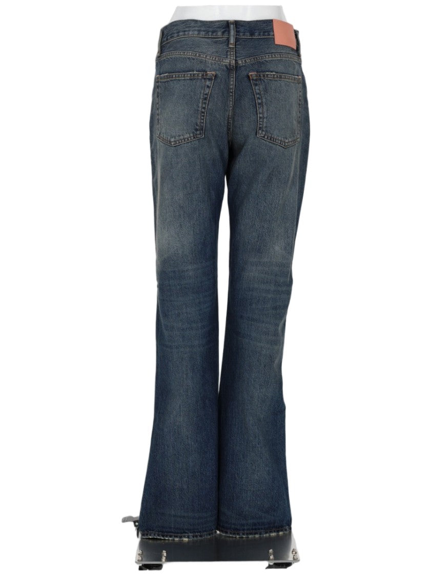 Acne Studios 2009F Flared Regular Fit Denim Jeans