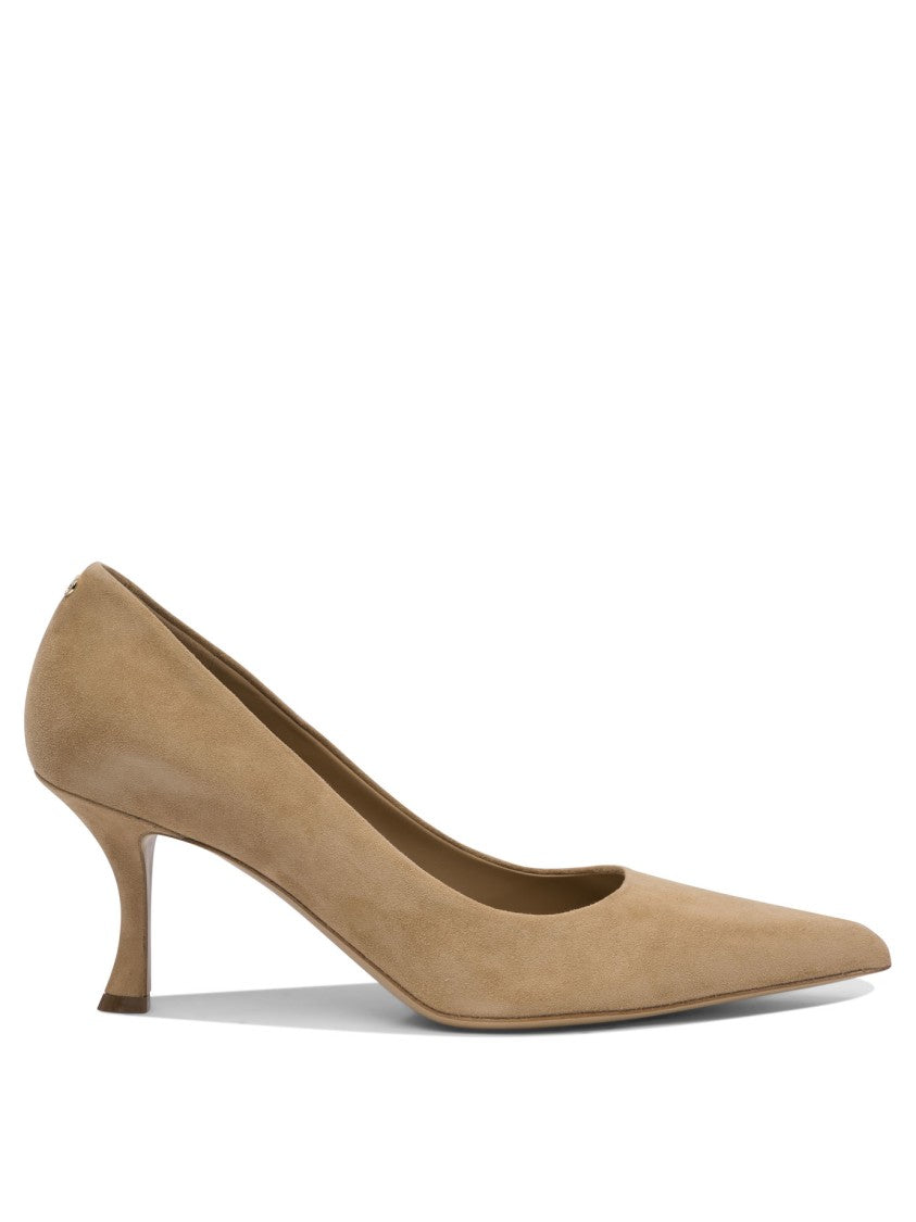 Ferragamo Pointed Toe Suede Pumps