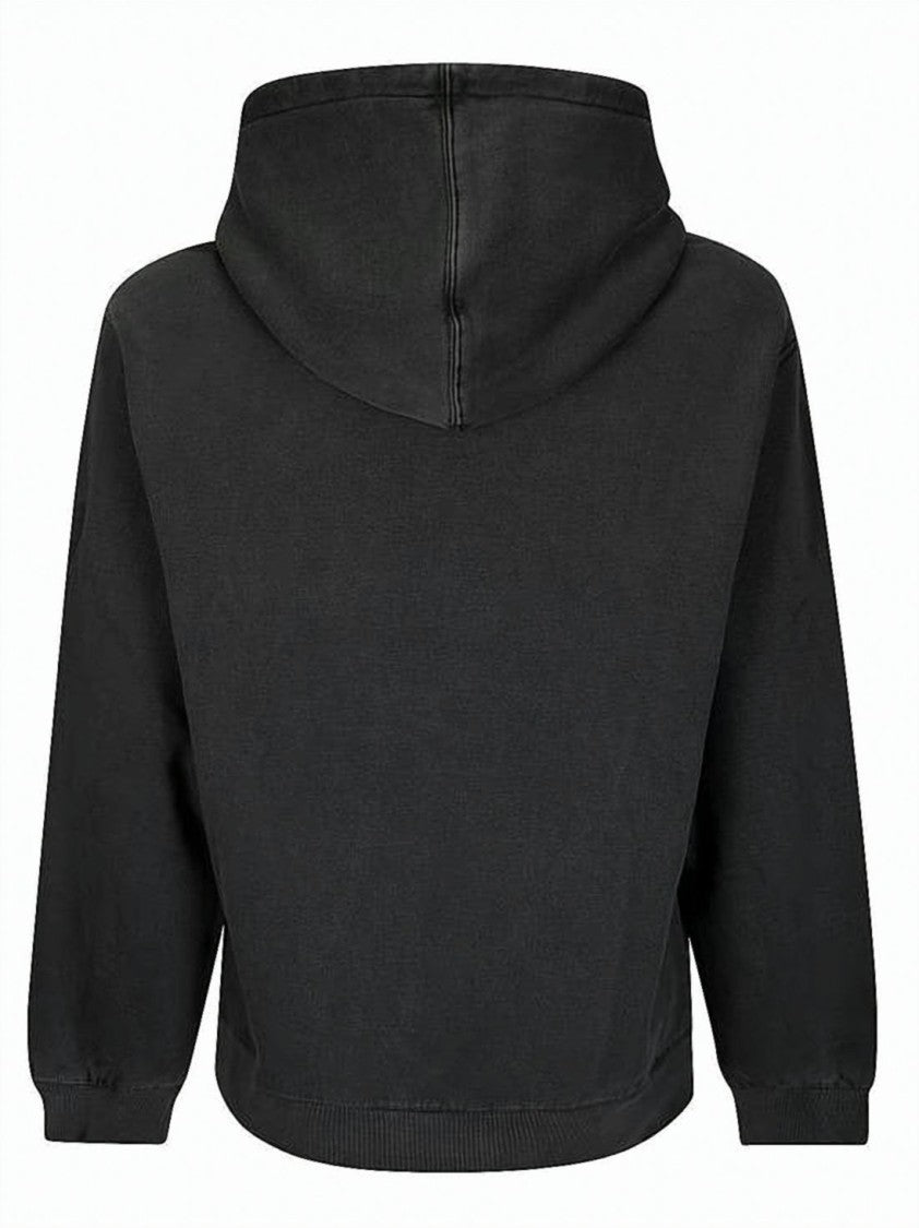 Carhartt Wip Relaxed Fit Black Hoodie With Kangaroo Pocket
