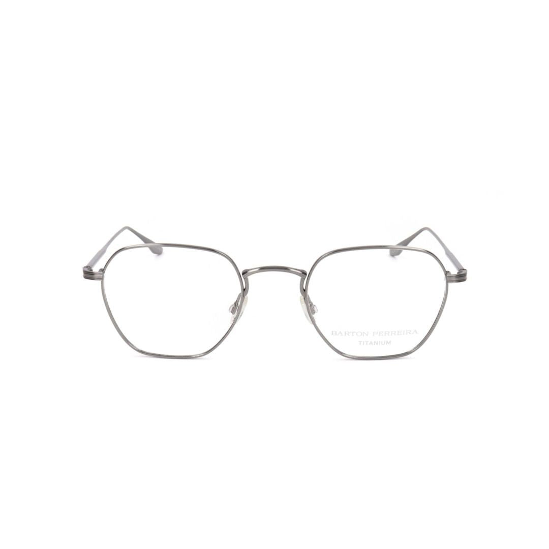 Barton Perreira Bp5038 501Tb Geometric Metal Frame Eyeglasses With Adjustable Nose Pads