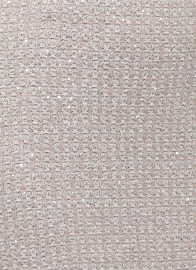 Fabiana Filippi Textured Wool Blend Mini Skirt With All-Over Sequins