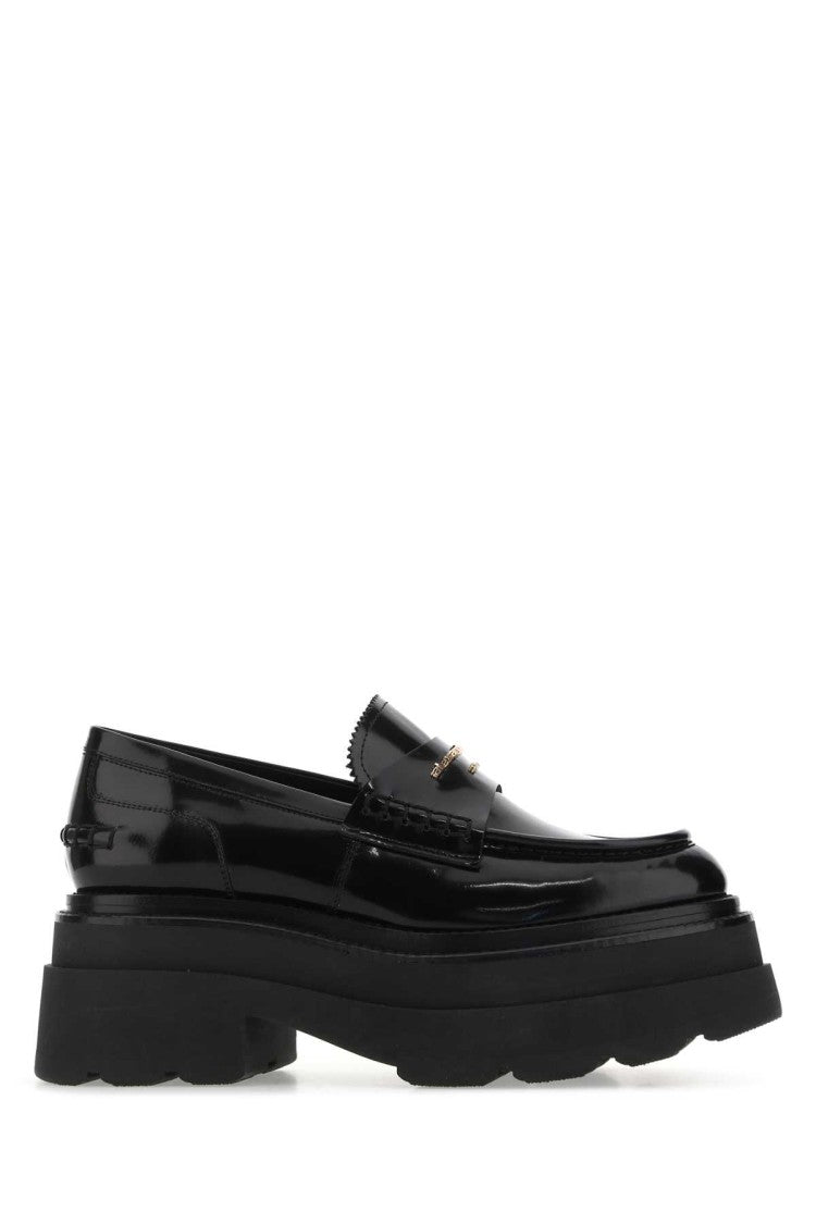 Alexander Wang Black Leather Carter Loafers