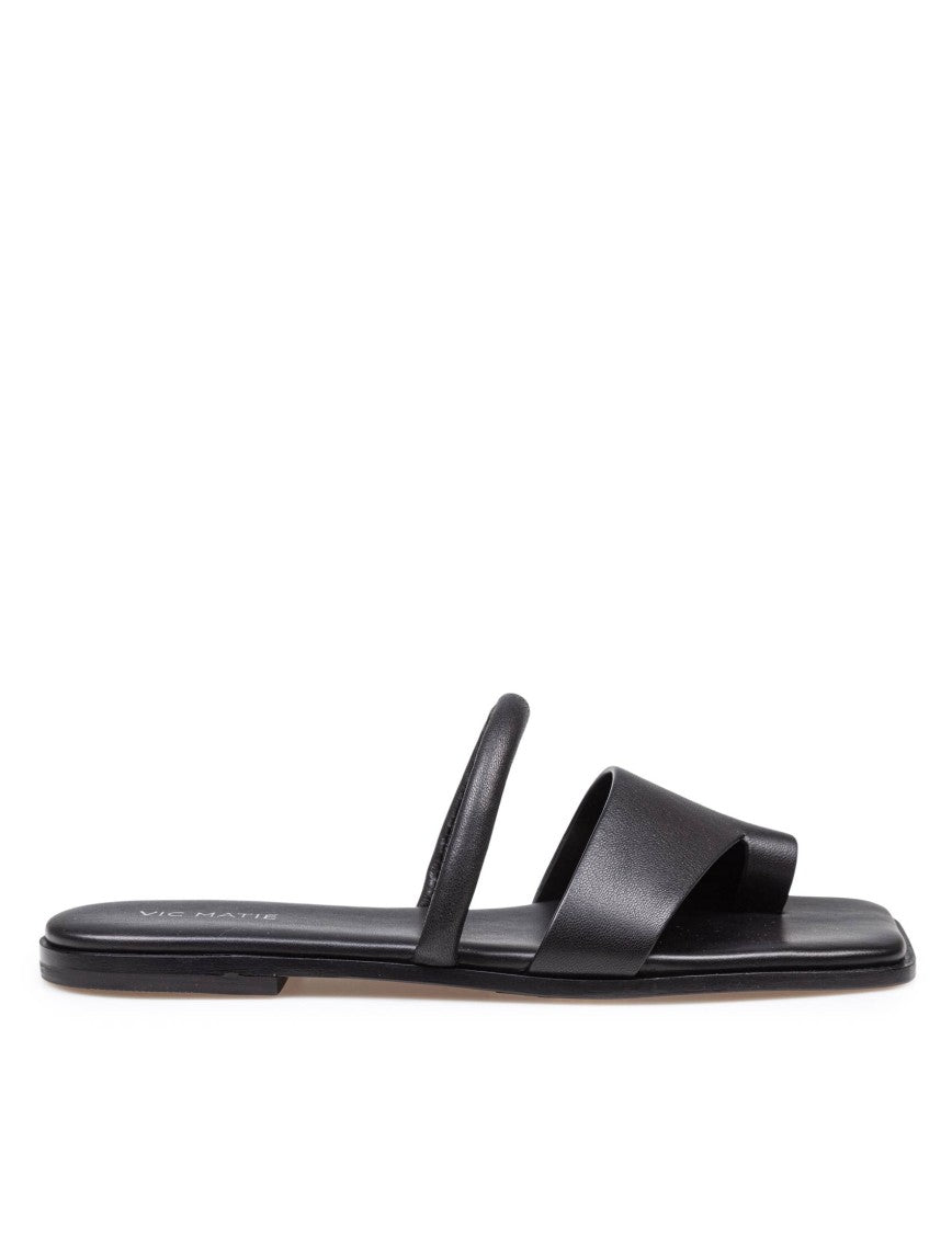 Vic Matié Single-Finger Slipper In Calfskin Nappa