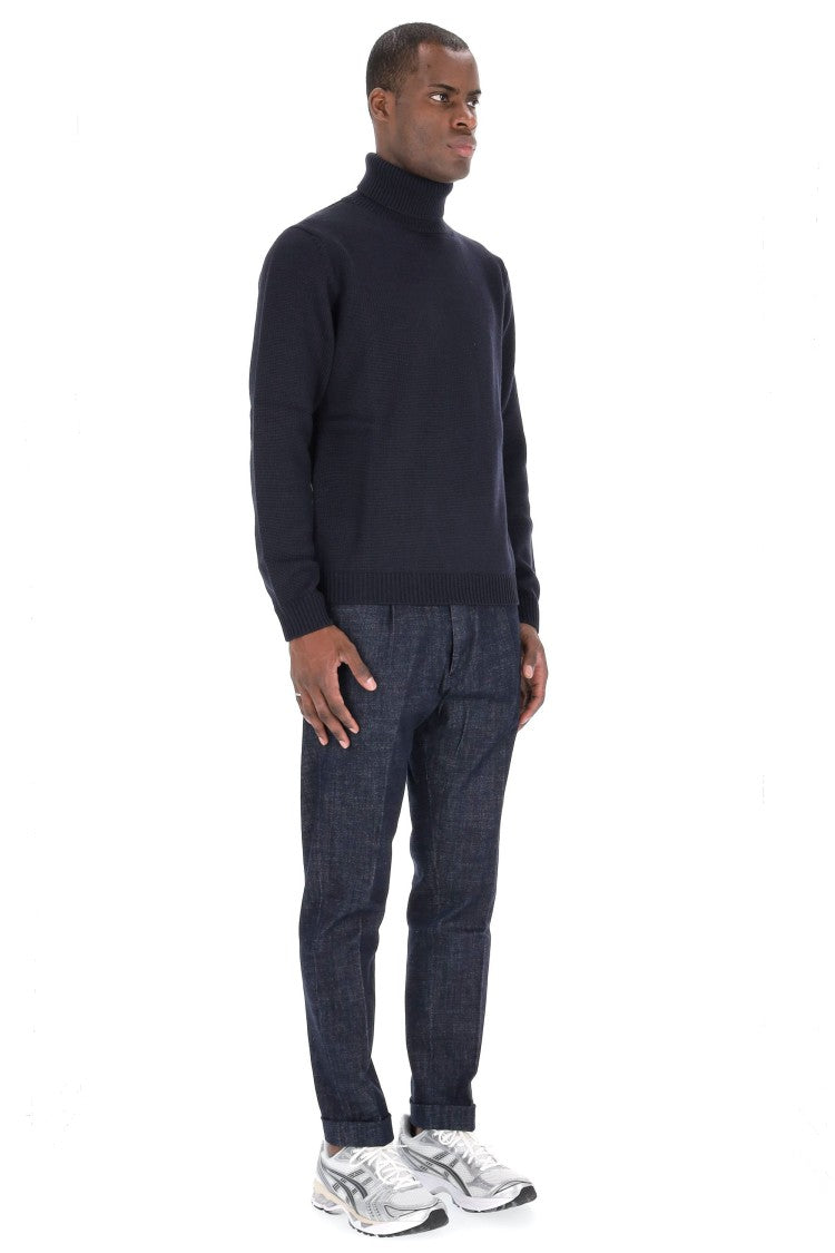 Roberto Collina Merino Wool Turtleneck Sweater